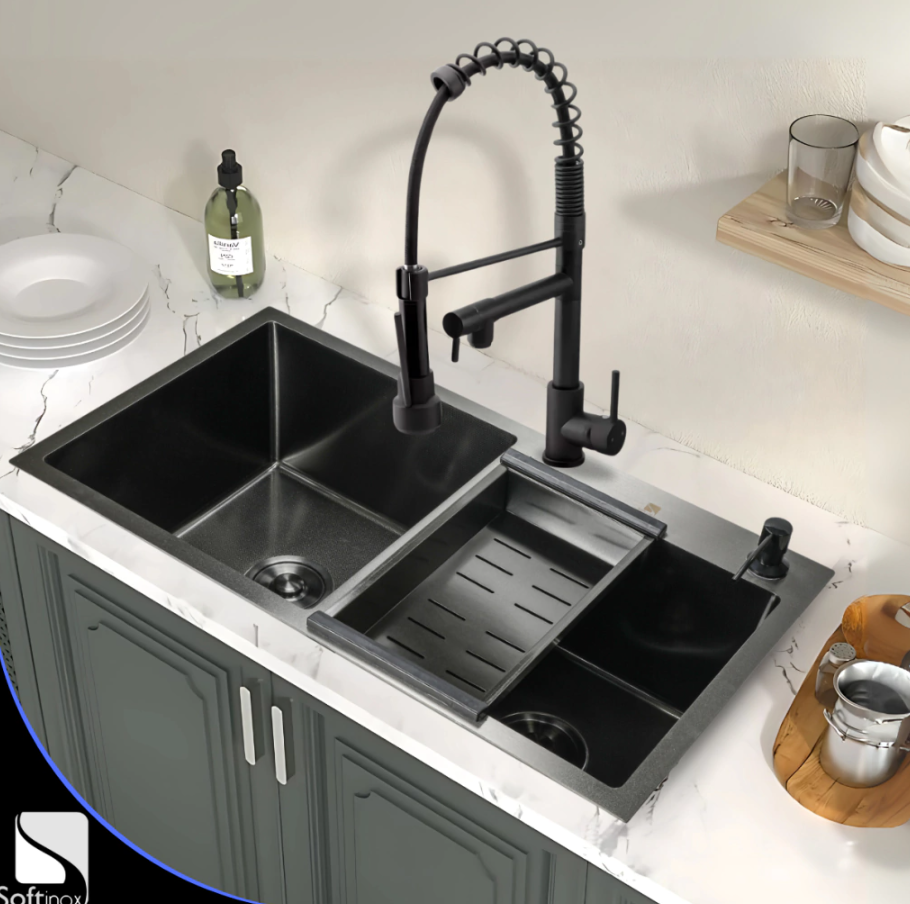 Por que o inox é o material ideal para sua cuba dupla?